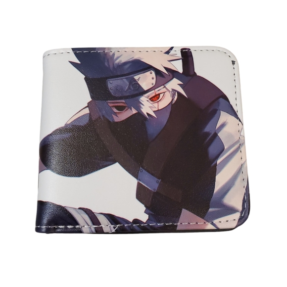 Kakashi Anime Naruto PU Leather‎ Kakashi Hatake Bifold Wallet - Picture 1 of 5